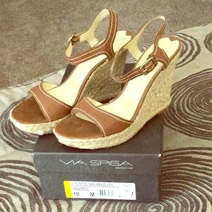Via Spiga Wedge Sandal